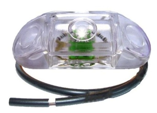 LED Positionsleuchte PRO-CAN weiss  24V