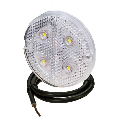 LED feu de position 12-24V blanc PRO-BUTTON
