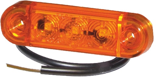 LED feu de position latéral PRO-SLIM jaune 12V