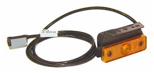 LED feu de position latéral Flatpoint (5) jaune 24V