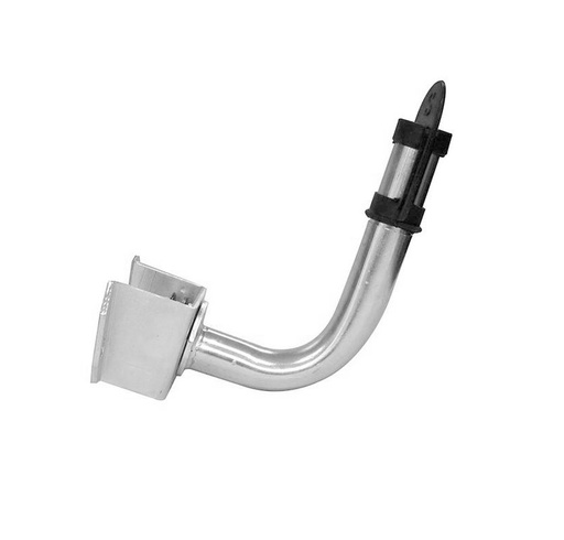 Tube à emboîter (6) pivotant sur 360° Ø 24mm