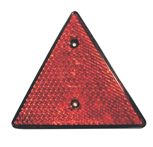 Catadioptre triangulaire, avec 2 trous