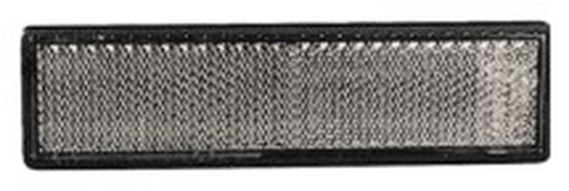 Rückstrahler weiss 122 x 32.5mm