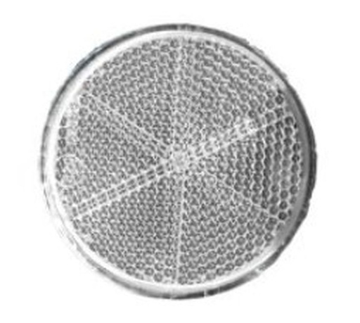 Catadioptre 60/1 blanc autocollant Ø 57 mm