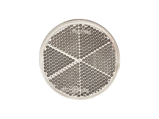 Catadioptre blanc rond