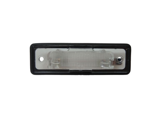 Eclaireur de plaque raccordement 12V gauche