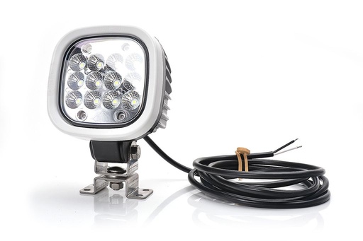 LED phare de travail 110x110x85, 12/24V WAS
