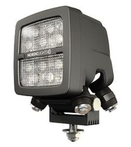LED phare de travail 108x108x104, 12/24V Nordic-L.