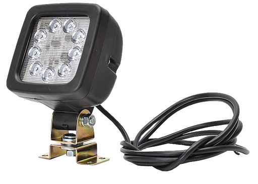 LED phare de travail et reucl 100x100x77, 12/24V