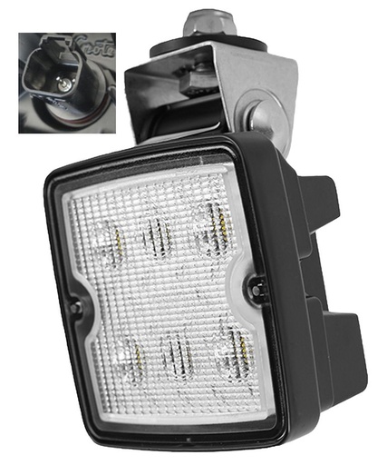LED phare de travail et reucl 100x100x53, 12/24V, Grote