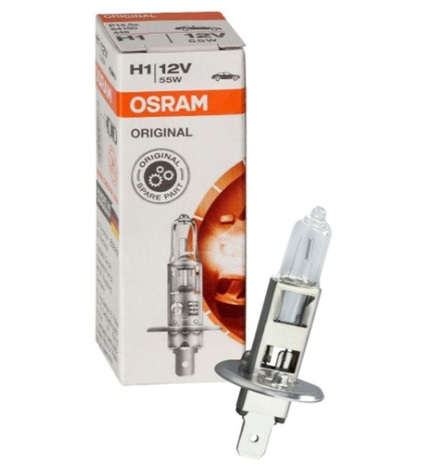 Ampoule voiture Osram  H1 12V 55W  P14.5s
