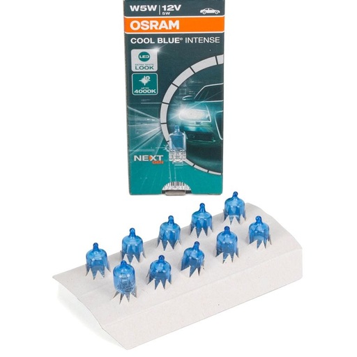 Autolampe OSRAM Glassockellampe 12V 5Watt  W2.1X9.5d