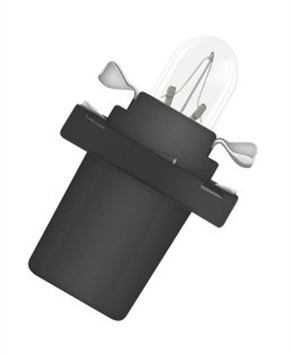 Ampoule OSRAM  12V 1.2W B8.5d noire