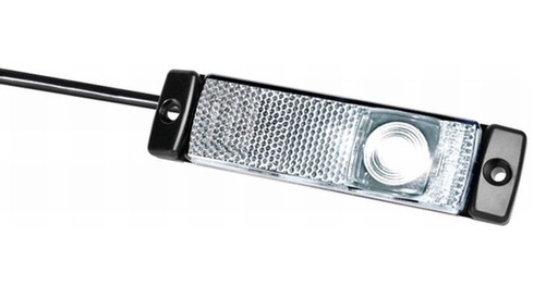 LED Feu de position blanc avec catadioptre Hella