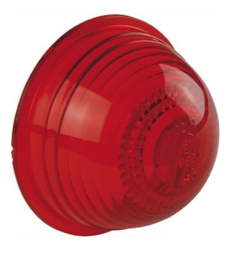 Verre de rechange rouge