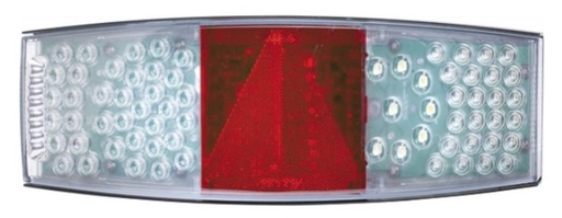 LED feu arrière Rubbolite/ Truck-Lite, M756  24V  gauche
