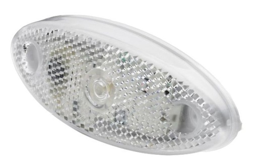LED feu position blanc RUBBOLITE 12/24 m câble