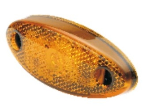 Feu de position orange LED RUBBOLITE 12/24 m câble