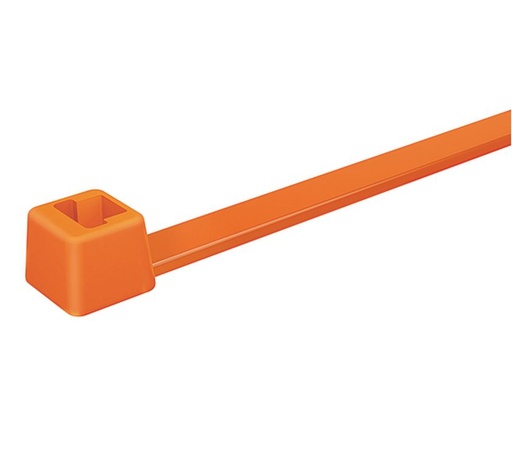 Collier de serrage, 368 x 4.8 mm, orange