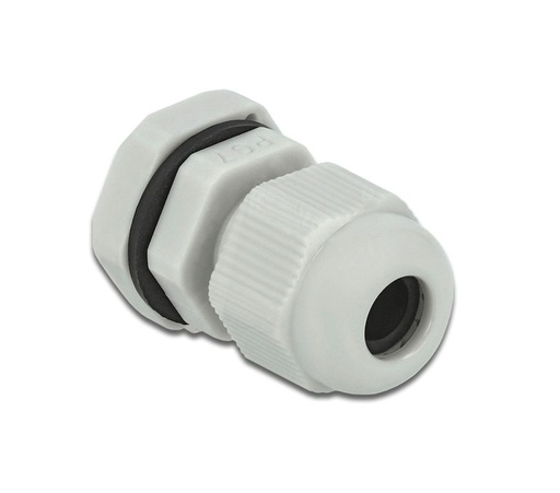 Presse-étoupe PG7 gris 4-6.5mm avec contre-écrou