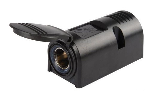 Prise en saillie 2 pôles plastique, 12-24V