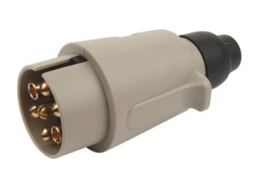Stecker 7-pol Kunststoff ISO 3732 S-Typ