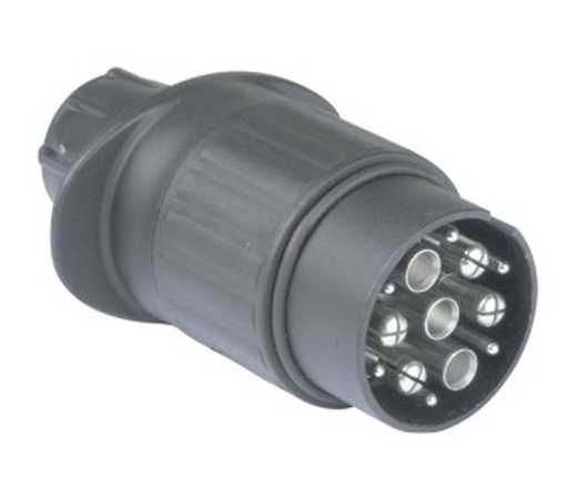 Fiche mâle 7- 13-pol. plastique WEST  12V