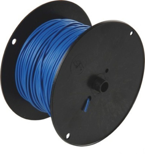 Câble 1 x 1.0 bleue, rouleau à 100m