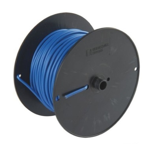 Câble 1 x 2.5 bleu, 1 bobine = 50m