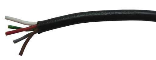 Câble   5-pol 4x 0,75 + 1x 1,5mm²   dr, par / m