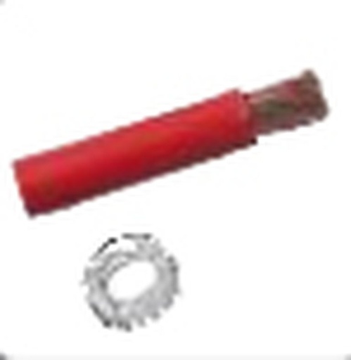 Câble 25mm² rouge hautement flexible par / m