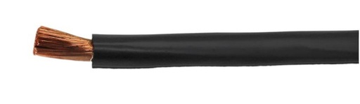 Câble de démarrage 70mm² noir hautement flexible  1 rouleau = 25 m