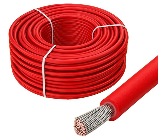 Anlasserkabel 70mm² rot hochflexibel 1 Rolle = 25m
