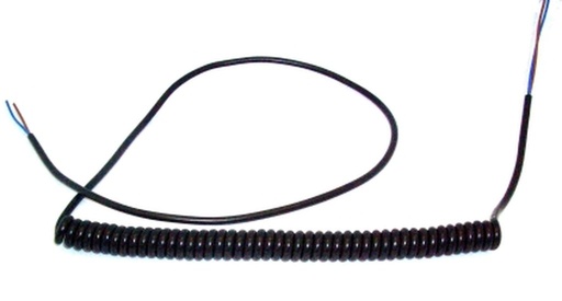 Câble spiral  2-pol  1.00m jusqu'à 1.50m 2pol