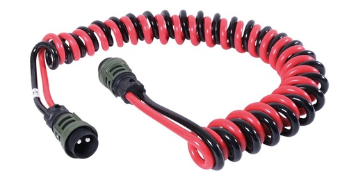 Câble d'alimentation 2 x 35 mm² avec 2 connecteurs Nato 24V
