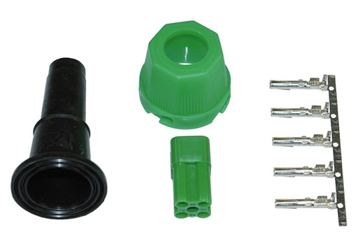 Radex/Ajba prise vert 5 pin gauche